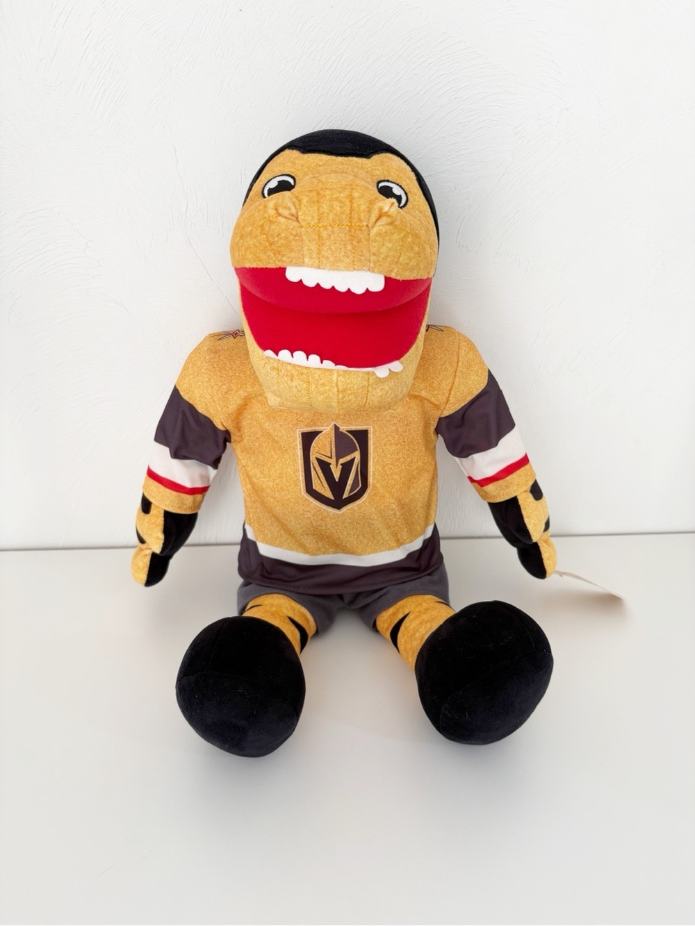 Vegas Golden Knights Plush Mascot Figure - Gold/Black